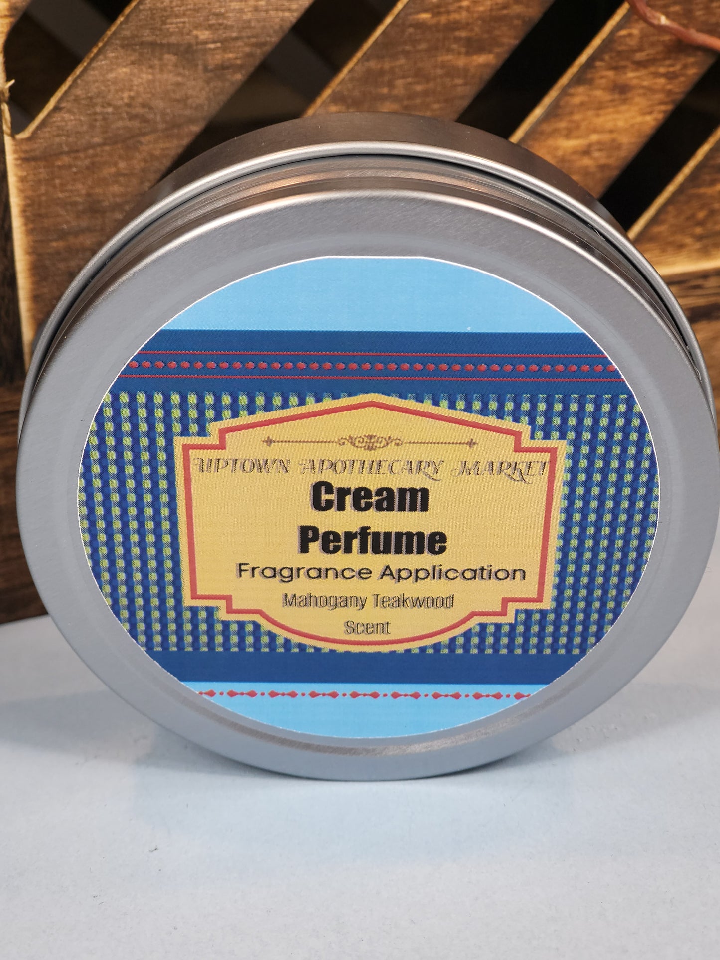 Cream Perfume Designer Fragrance Application Unisex Mahogany Teakwood Essential Oil Blend 4 oz