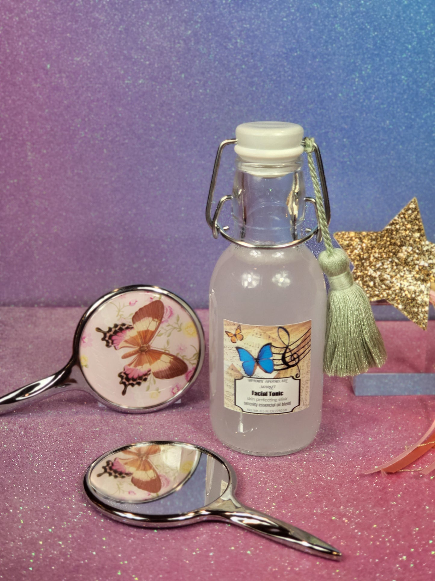 Facial Tonic Skin Perfecting Elixir Serenity Essential Oil Blend 8.5 fl. oz.