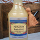 Perfumed Bath Elixir Aromatic Bath Water Infusion  Unisex Mahogany Teakwood Essential Oil Blend 16 fl. oz.