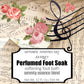 Perfumed Foot Soak Softening Foot Bath Serenity Essential Oil Blend 12 fl. oz.