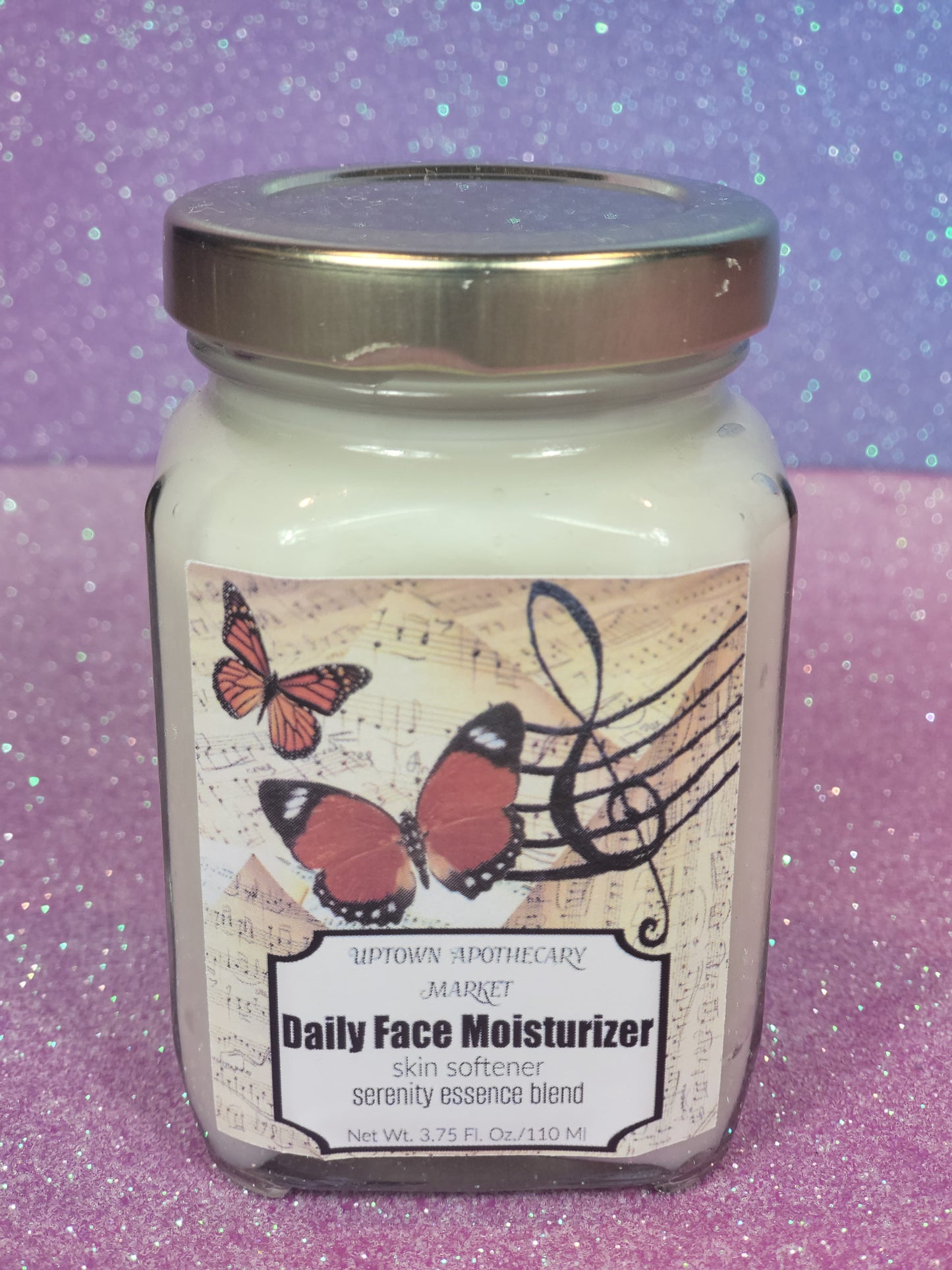 Daily Face Moisturizer Skin Softener Serenity Essential Oil Blend 3.75 fl. oz.